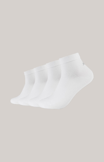 4-pack of Socks in White