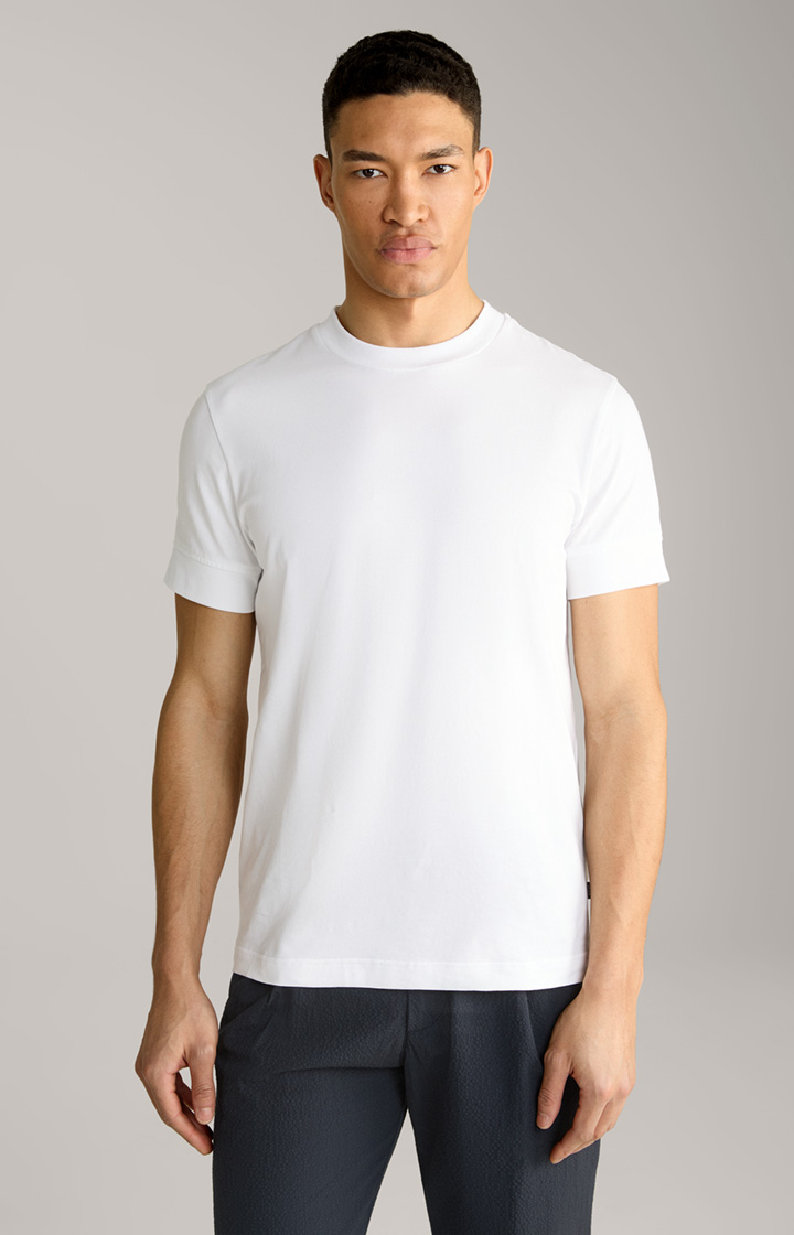 T-shirt Cedric w kolorze białym 