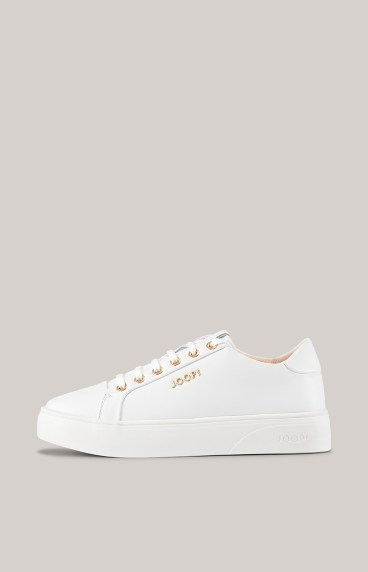 Skórzane sneakersy Tinta New Daphne w kolorze białym