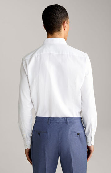 Baumwoll-Hemd Matio in Weiß