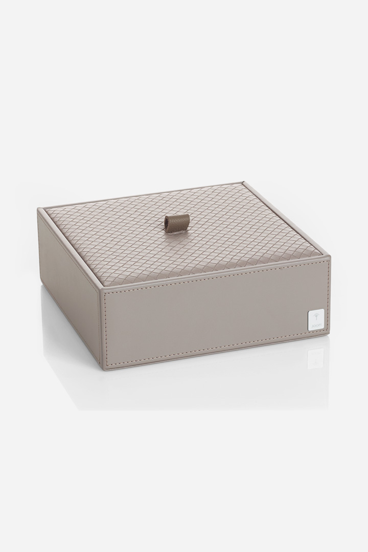 Führt zu Produktdetailseite „Mehrzweckbehälter L mit Deckel, JOOP! HOMELINE, Taupe"