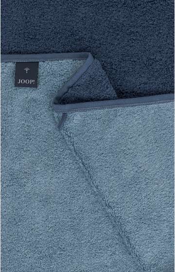 JOOP! DIVIDED DOUBLEFACE Hand Towel Set in Aqua, 50 x 100 cm