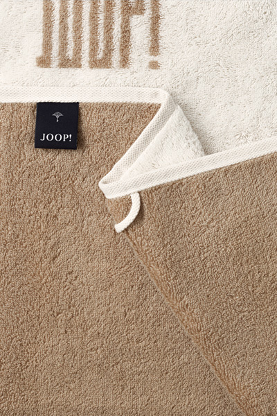 Führt zu Produktdetailseite „JOOP! BARS DOUBLEFACE Handtuch 50x100 cm, Creme"