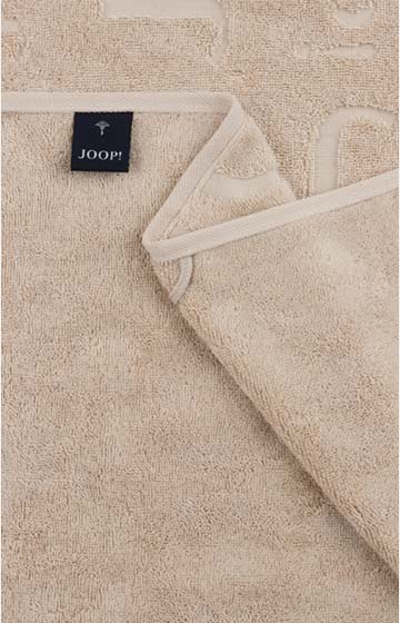 JOOP! STUDIO REPEAT Guest Towel in Beige, 30 x 50 cm