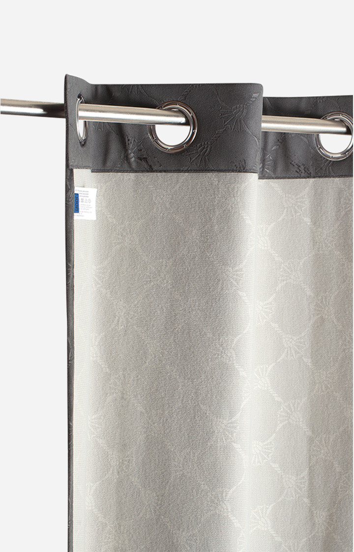 JOOP! EMBOSSED Ready-made Curtain in Anthracite
