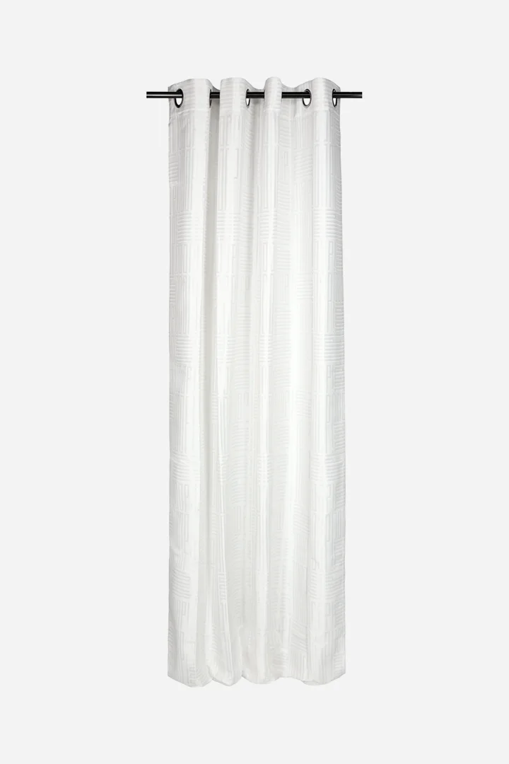 Leads to product detail page "Joop! fine bars ready-made curtain 140x250 cm, natural"