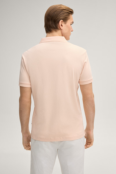Primo polo shirt in apricot