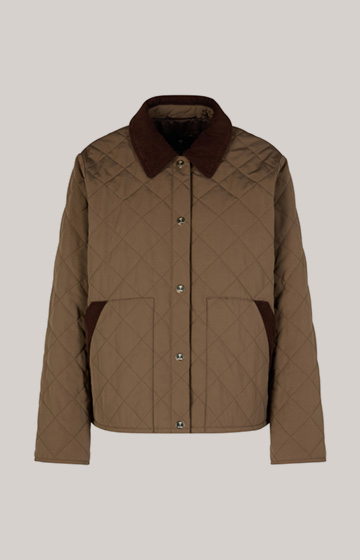 Leichte Steppjacke in Olivgrün