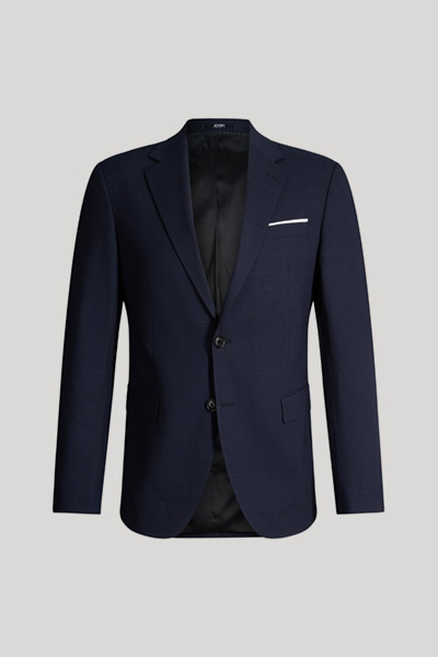 Führt zu Produktdetailseite „Travel-Baukasten Sakko Herby in Navy kariert"