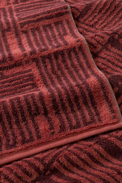 Führt zu Produktdetailseite „JOOP! BARS ALLOVER Duschtuch 80x150 cm, Siena"