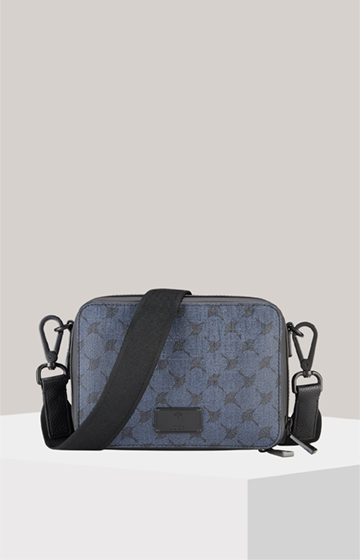 Mazzolino Paolo Shoulder Bag in a Dark Blue Pattern