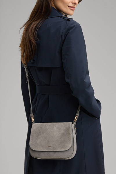 Schultertasche Sofista Dolce Esmera in Grau