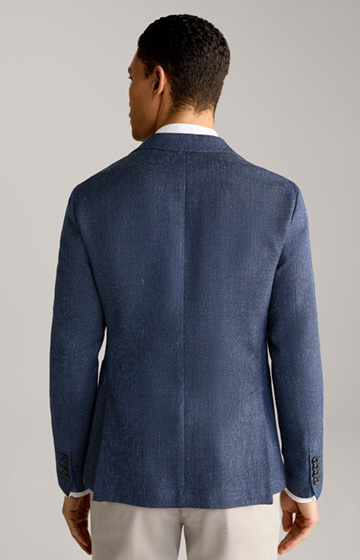 Hoverest Jacket in Dark Blue, textured