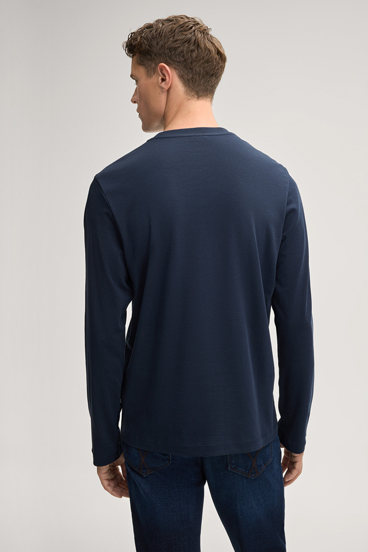 Pino Long-sleeved Top in Navy
