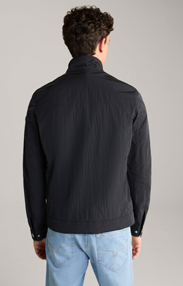 Diebo Windbreaker Jacket in Dark Blue