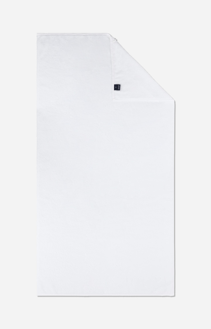 JOOP! STUDIO LOGO Shower Towel in White, 80 x 150 cm