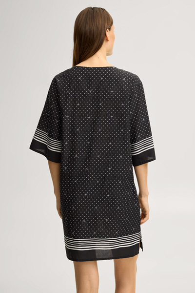 Leads to product detail page "Beach dress Brismar Beach in black and white polka dots"