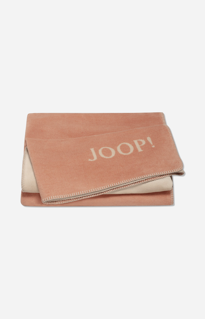 JOOP! UNI-DOUBLEFACE Blanket in Copper/Sand
