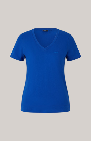 Cotton T-shirt in blue