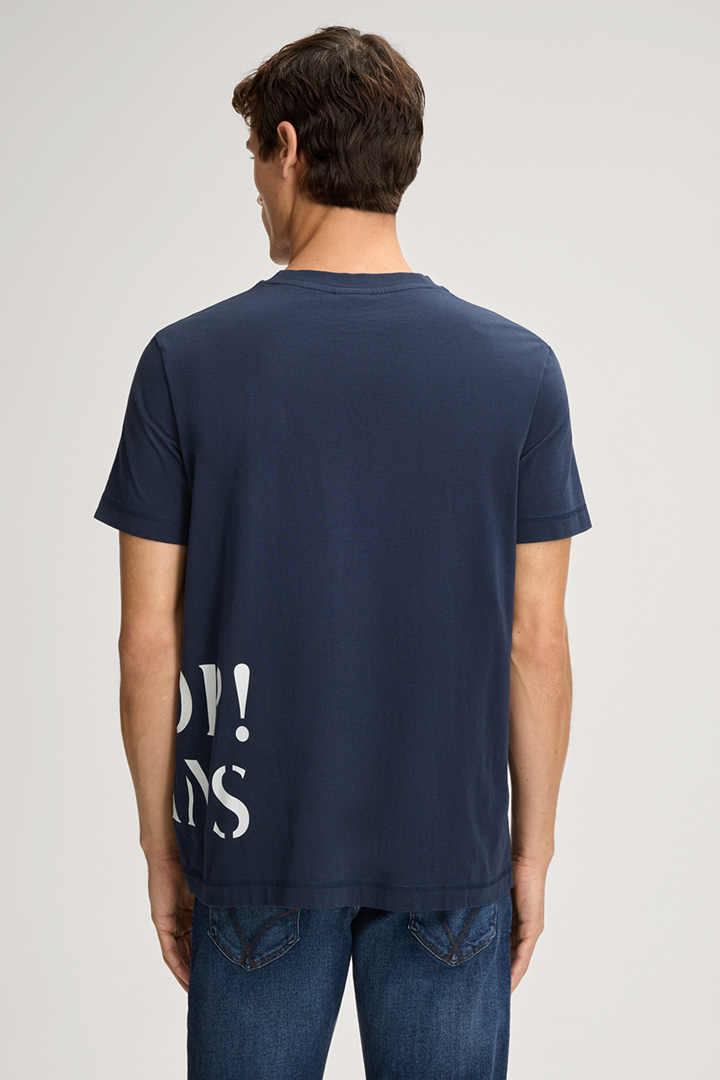 Anzo T-shirt in Dark Blue