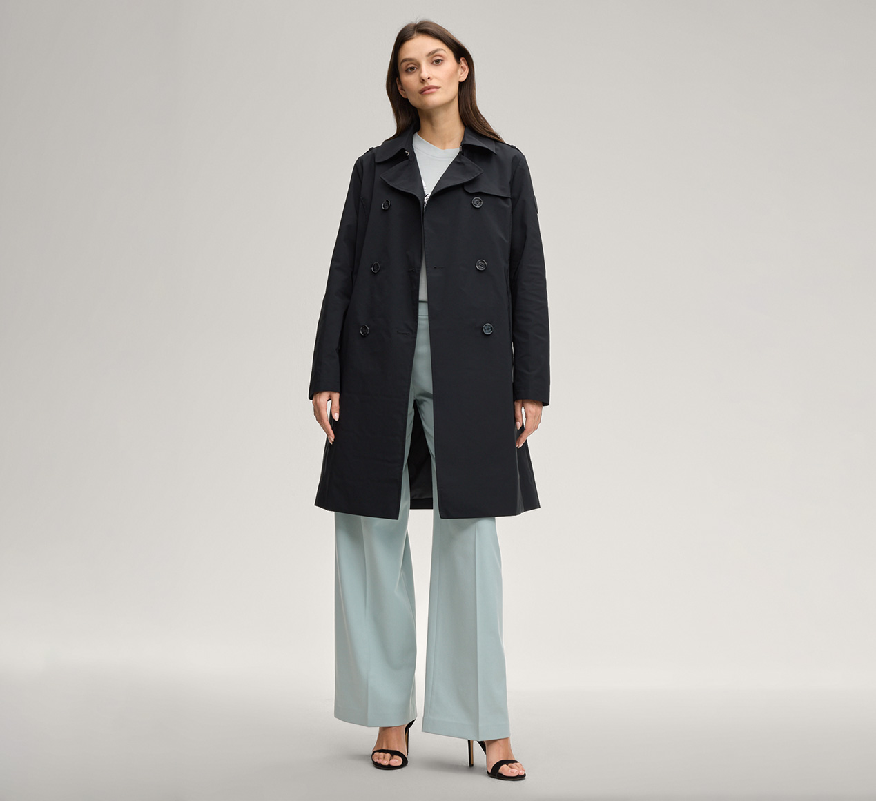 JOOP! presents the product Cindy Trench Coat in Black from the category Jackets & Coats