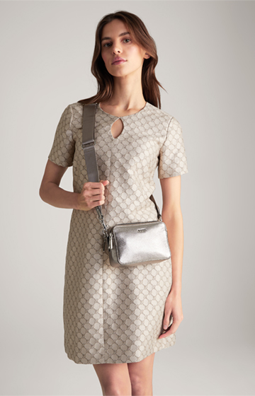 Splendere Susan Shoulder Bag in Silver