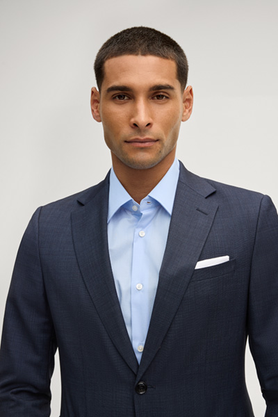 Damon Gun suit in navy