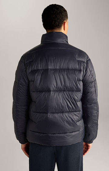 Garip Quilted Jacket in Navy