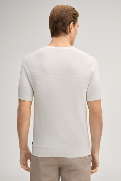 Vitor knitted shirt in off-white
