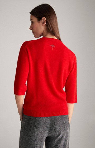 Cashmere-Shirt in Rot