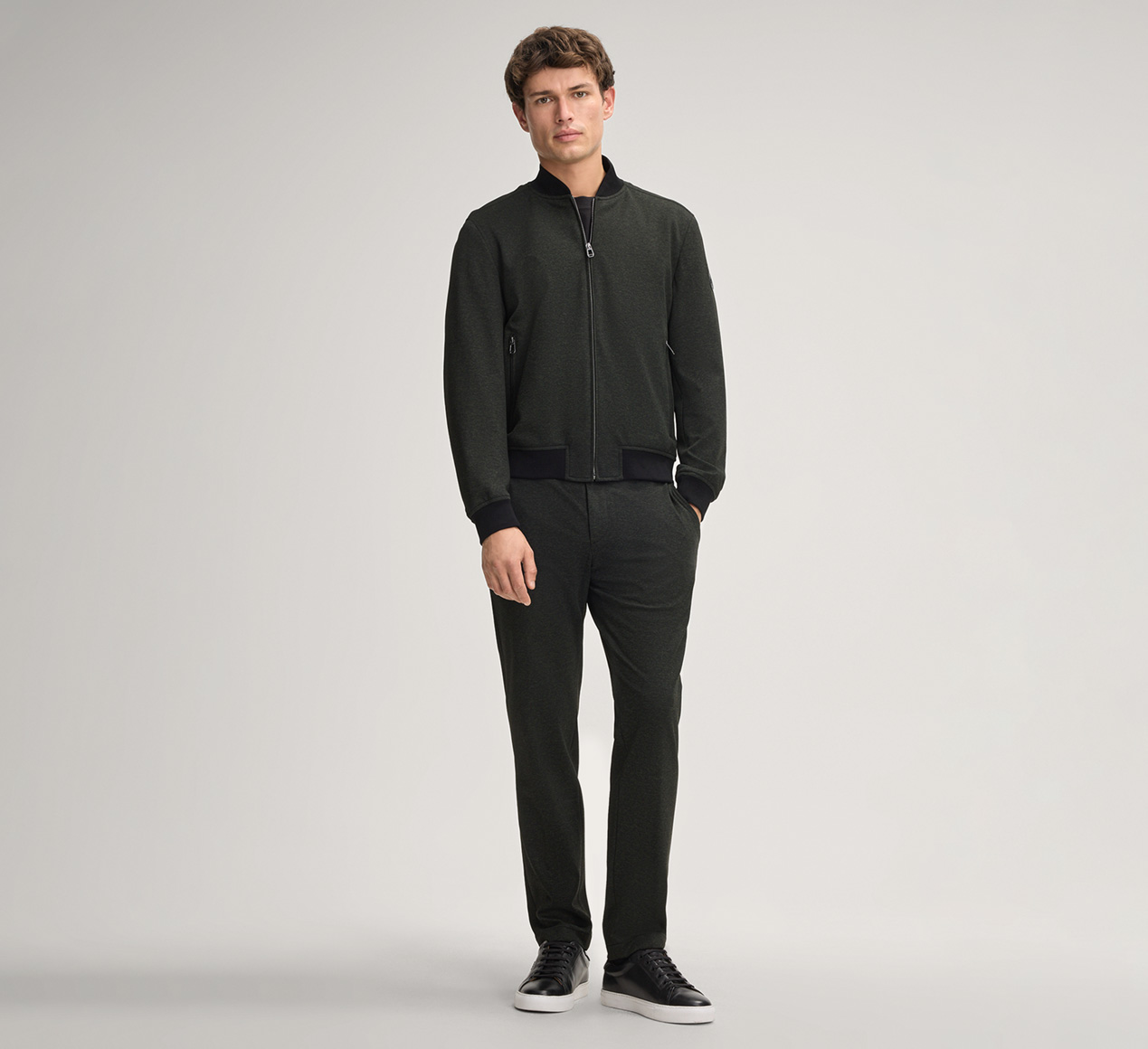 JOOP! presents the product Indro College Jacket in Dark Green from the category Jackets