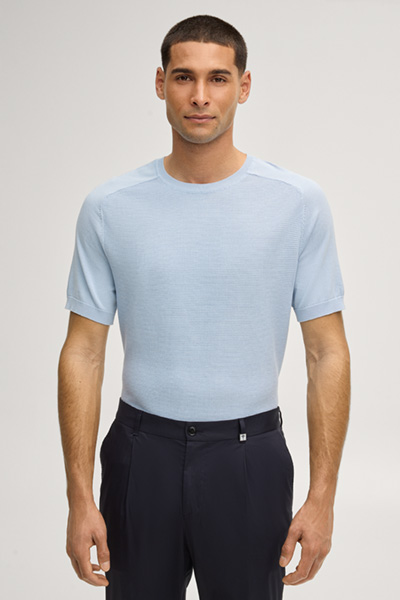 Vitor knitted jumper in light blue