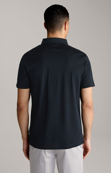 Pacey Cotton Polo Shirt in Black