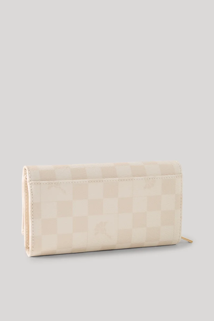 Führt zu Produktdetailseite „Geldbörse Cortina Piazza Europa in Ecru"