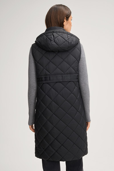 Quilted Waistcoat in Black