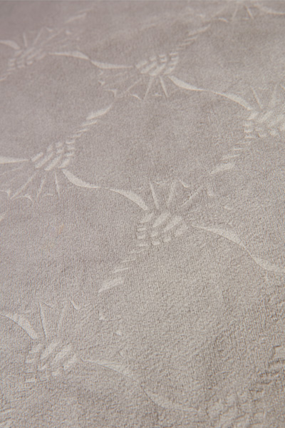 Leads to product detail page "Joop! soft cornflower decorative cushion cover 50x50 cm, grey"