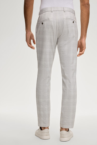Joggpants Sake in Beige gemustert