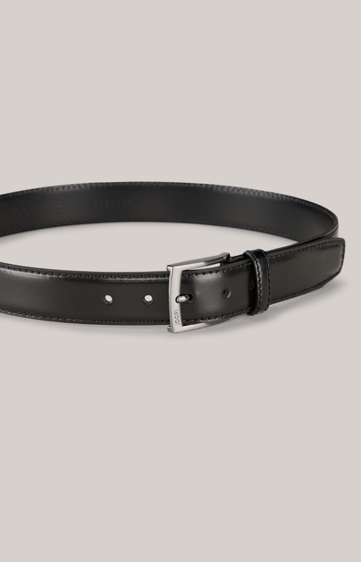 Leather Belt in Black