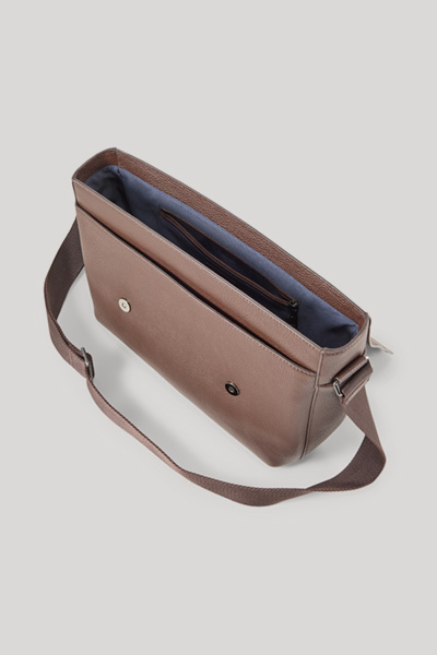 Cardona Nevio messenger bag in dark brown