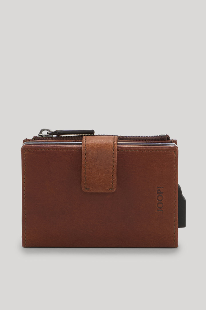 Führt zu Produktdetailseite „Geldbörse Cerratano C-Four E-Cage in Cognac"