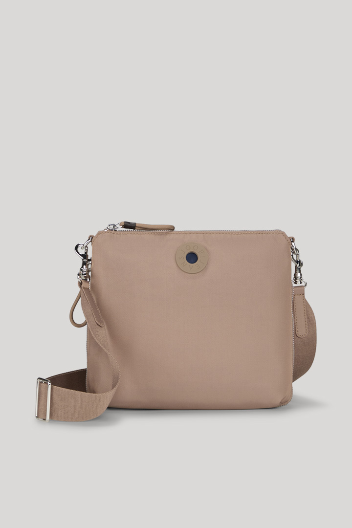 Führt zu Produktdetailseite „Schultertasche Letizia Giocoso in Hellbraun"