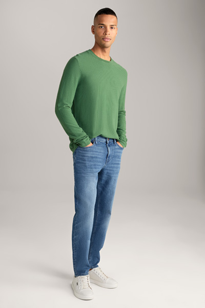 Hajon Cotton Pullover in Green