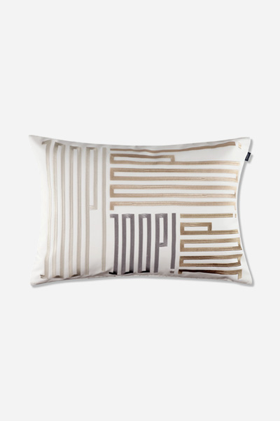 Leads to product detail page "Joop! bars decorative cushion cover, 40x60 cm, natural"