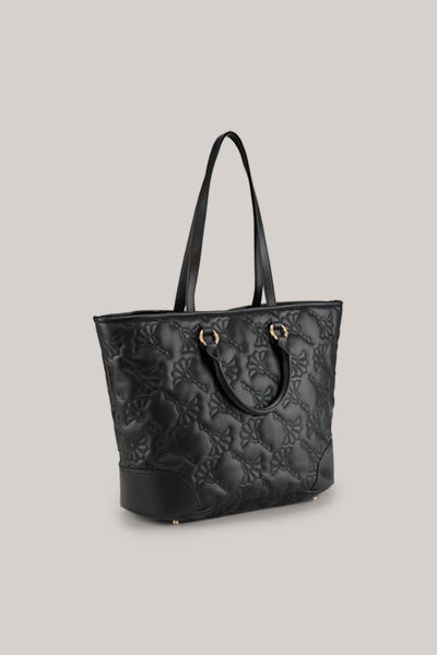 Ricamo Ovatare Meryl Handbag in Black