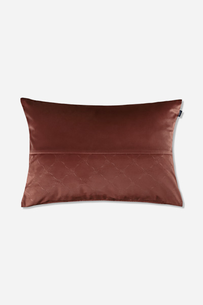 Leads to product detail page "Joop! soft cornflower decorative cushion cover 40x60 cm, brown"