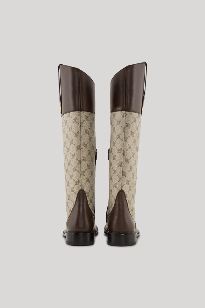 Mazzolino Misto New Tori Boots in Dark Brown