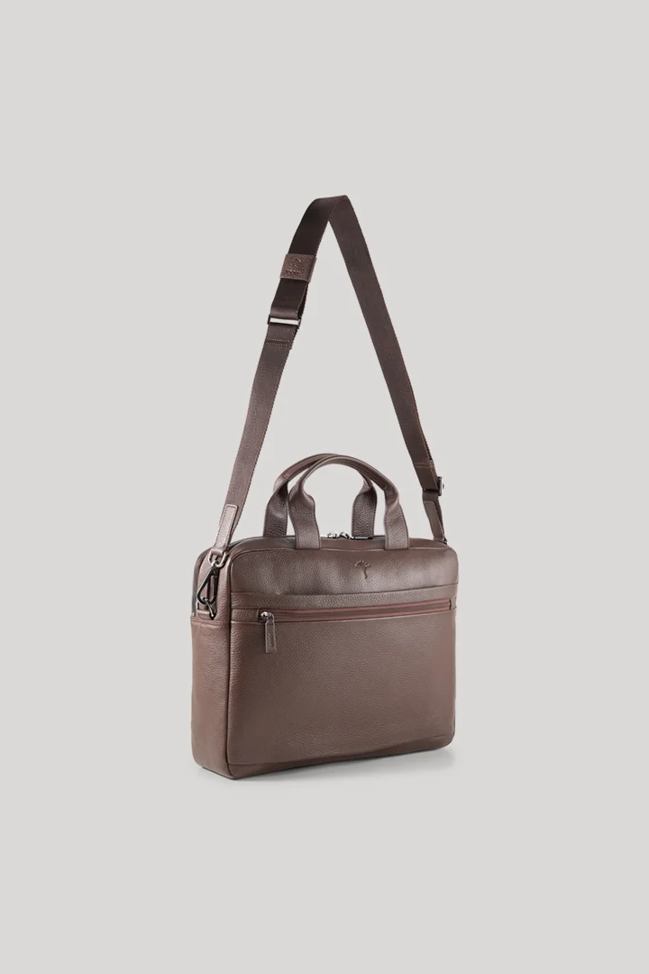 Führt zu Produktdetailseite „Aktentasche Cardona Pandion in Dunkelbraun"