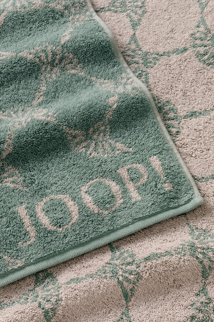 JOOP! CLASSIC CORNFLOWER Guest Towel in Pine, 30 x 50 cm