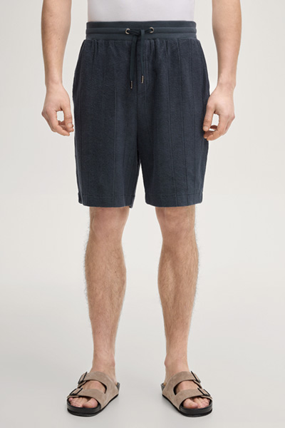 Sweatshorts Wana in Navy gestreift