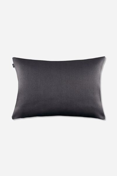 JOOP! Signature Stripes decorative cushion cover in anthracite, 40 x 60 cm